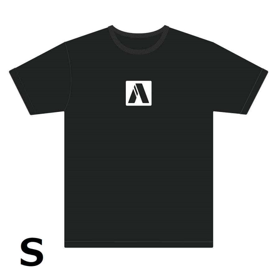 青島文化教材社 [アオシマ通販限定]アオシマTシャツ(Aロゴ) ブラック S