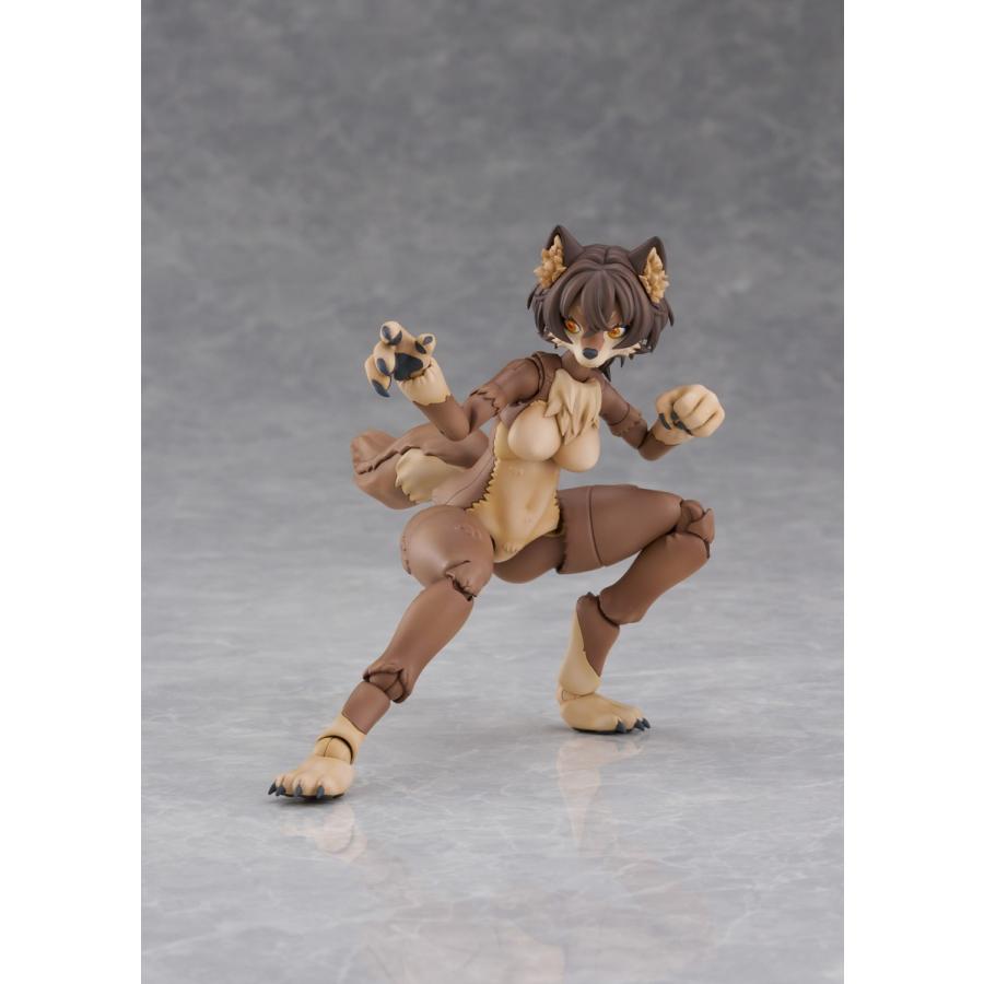 青島文化教材社 アオシマ けもプラ No.KP-02R ニホンオオカミ