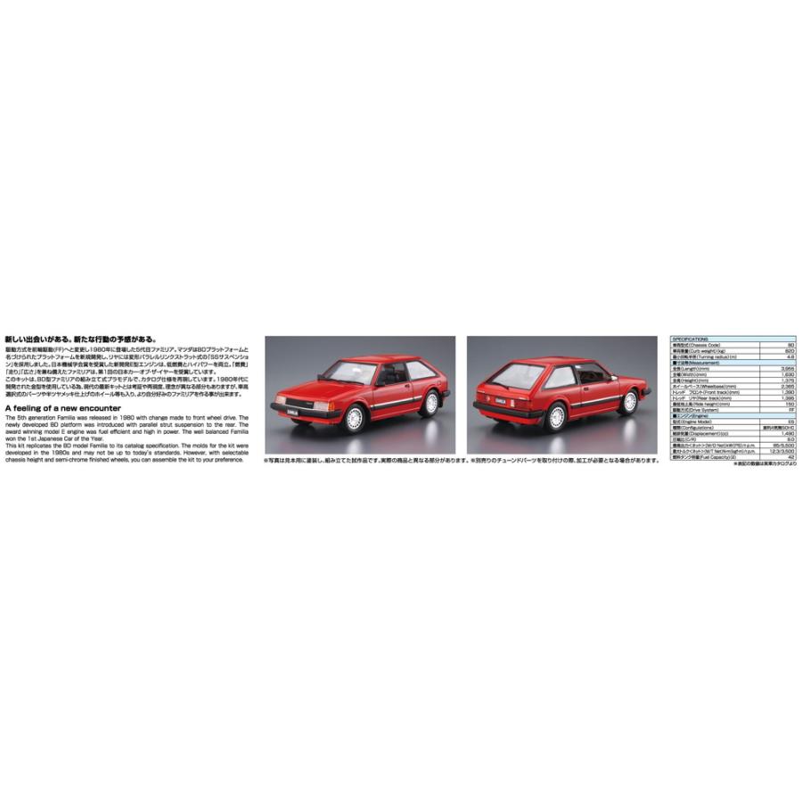 青島文化教材社 アオシマ ザ・モデルカー No.80 1/24 マツダ BD