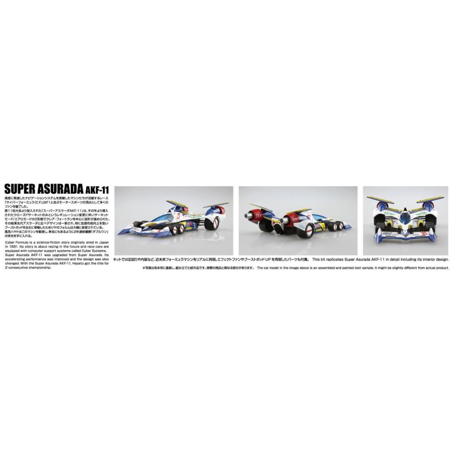青島文化教材社 アオシマ 1/24 サイバーフォーミュラ No.3 スーパー