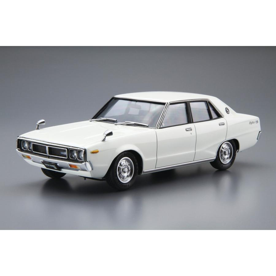 アオシマ ザ・モデルカー No.47 1/24 ニッサン GC110 スカイライン2000GT '72 プラモデル | 青島文化教材社 | 01