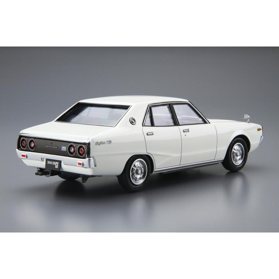 アオシマ ザ・モデルカー No.47 1/24 ニッサン GC110 スカイライン2000GT '72 プラモデル | 青島文化教材社 | 02