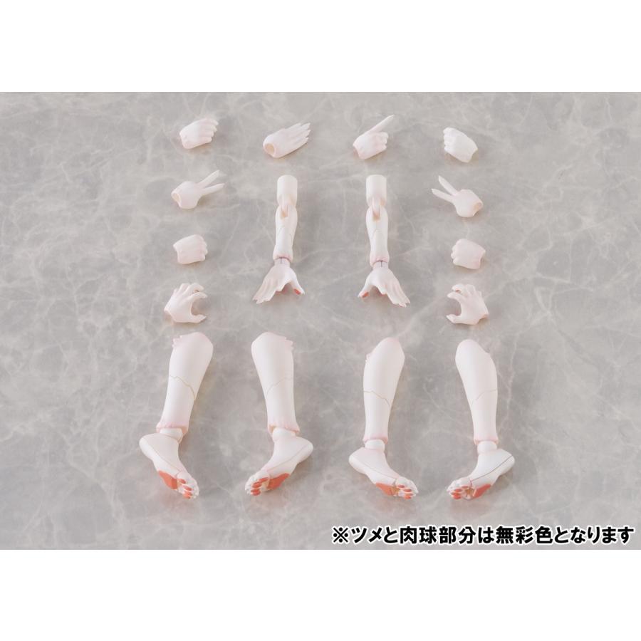 青島文化教材社 アオシマ けもプラ No.KO-02RKM アーム&レッグ