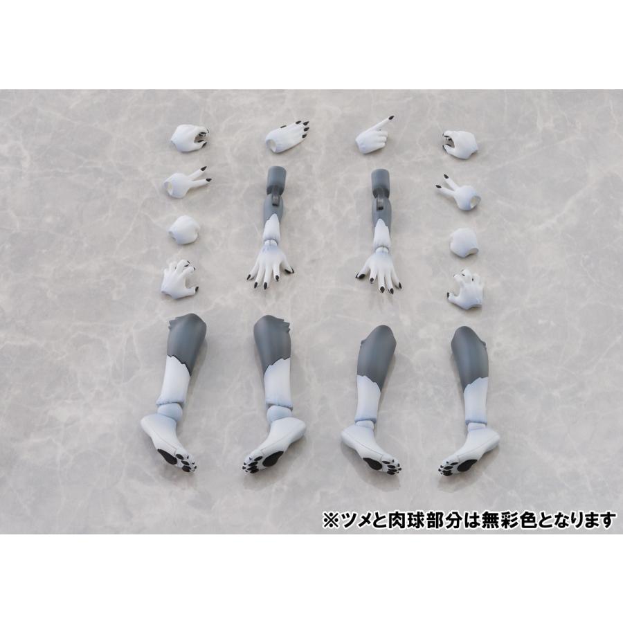 むつごろう　アジマーム1.7インチ～3インチ 672個まとめ売り。 青島文化教材社 アオシマ けもプラ No.KO-02RGW アーム&レッグ