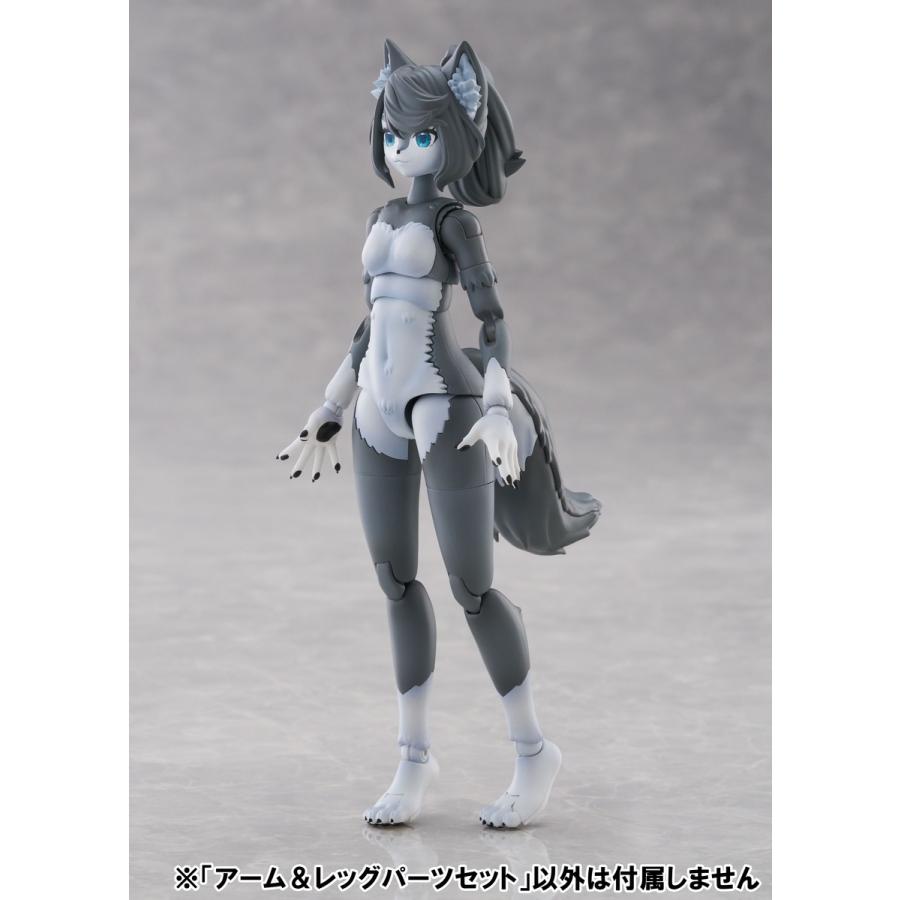 青島文化教材社 アオシマ けもプラ No.KO-02RGW アーム&レッグ
