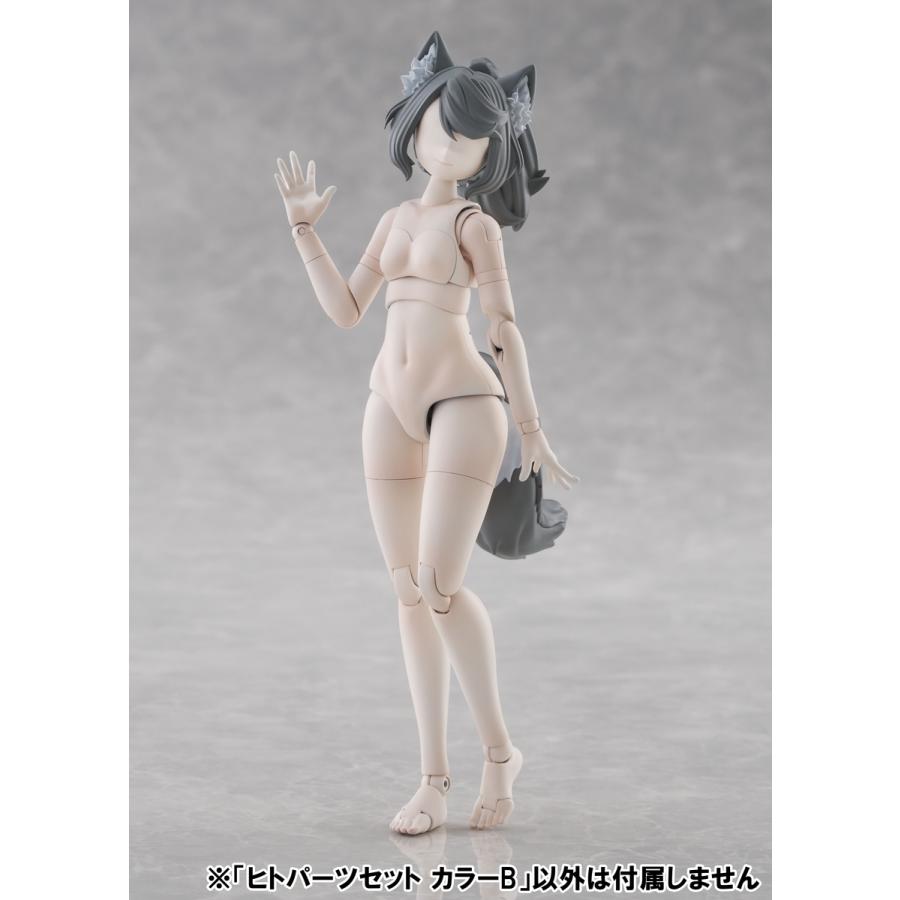 青島文化教材社 アオシマ けもプラ No.KO-03R ヒトパーツセット