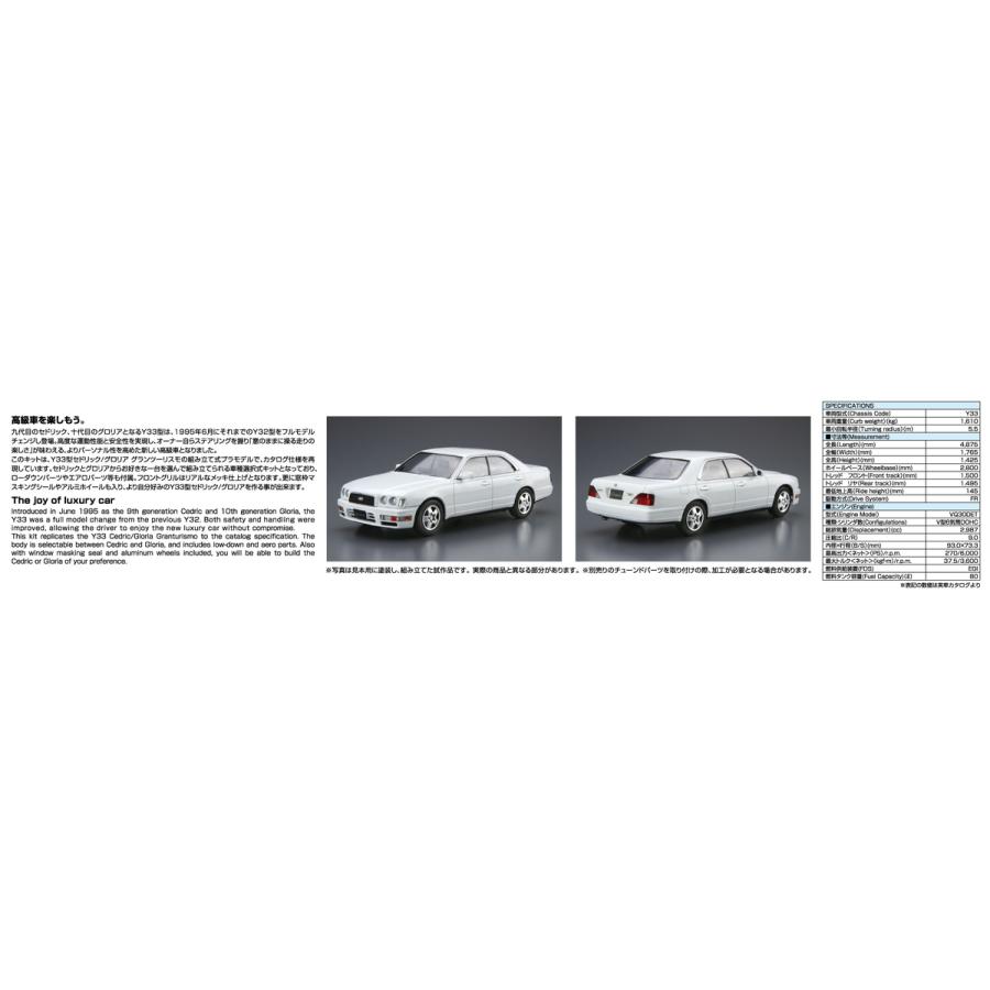 青島文化教材社 アオシマ ザ・モデルカー No.95 1/24 ニッサン Y33