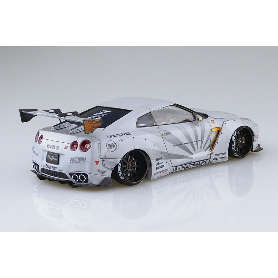 10台セット！アオシマ リバティーウォーク 1/24 プラモデル LBWK 青島文化教材社 1/24 リバティーウォーク No.10 LBワークス R35 GT-R