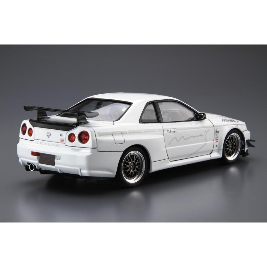 アオシマ ザ・チューンドカー No.34 1/24 マインズ BNR34 スカイラインGT-R '02 (ニッサン) プラモデル[予約2026年8月発送予定] | 青島文化教材社 | 02