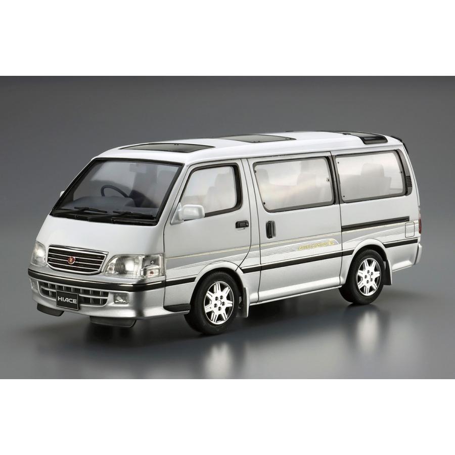 アオシマ ザ・モデルカー No.133 1/24 トヨタ KZH100G ハイエーススーパーカスタムG '99 プラモデル[予約2026年10月発送予定] | 青島文化教材社 | 01