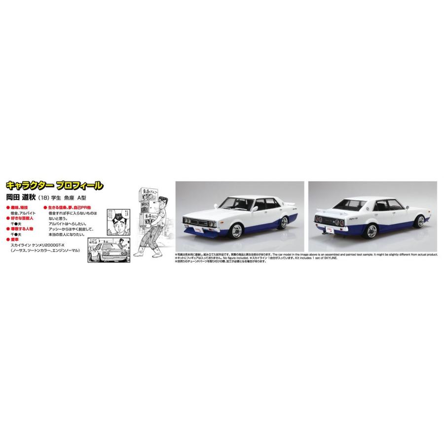 青島文化教材社 爆買 アオシマ 1/24 シャコタン・ブギ No.06 道秋の