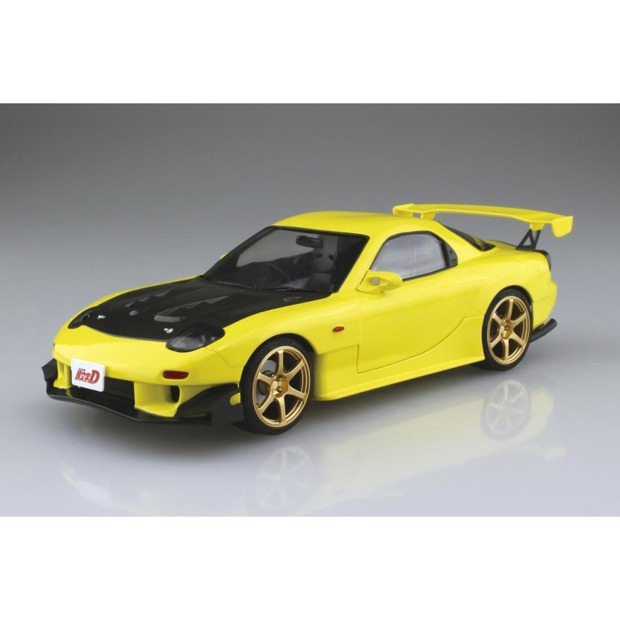 青島文化教材社 アオシマ 1/24 頭文字D No.8 高橋啓介 FD3S RX-7