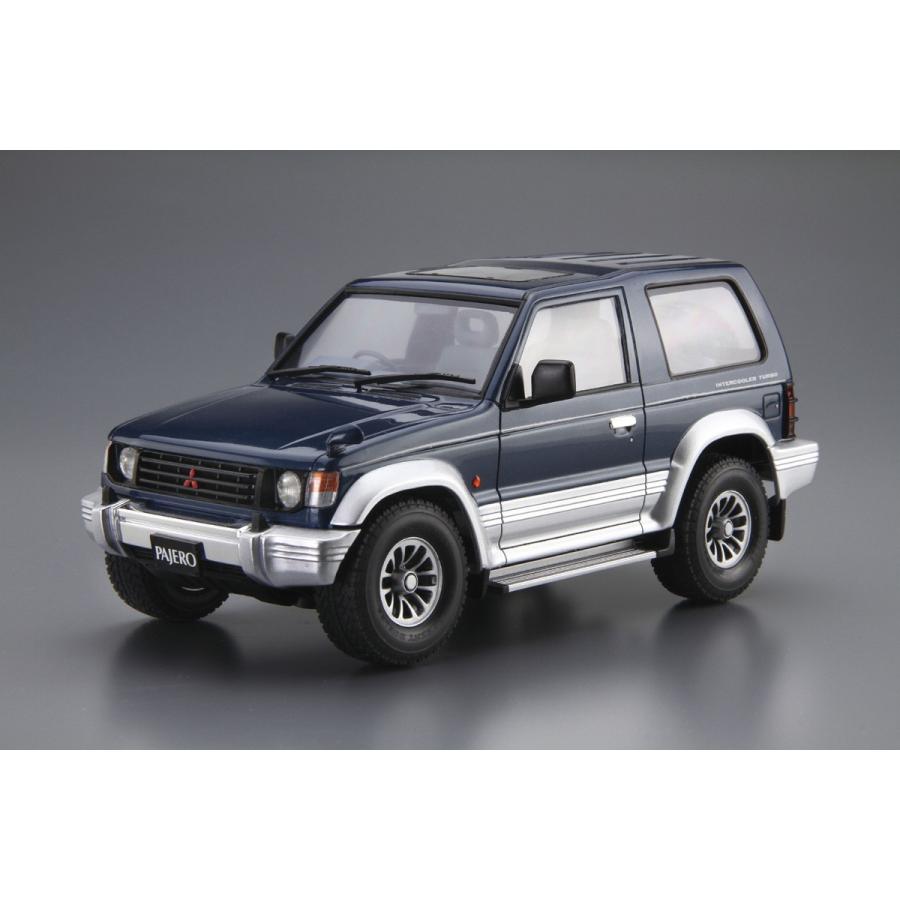 [予約2024年6月再生産予定]1/24 ミツビシ V24WG パジェロ メタルトップワイドXR-II '91 ザ・モデルカー No.103 プラモデル｜aoshima-bk｜02