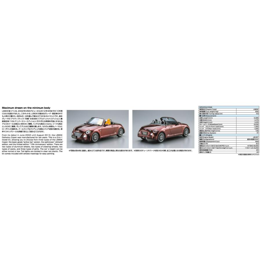 青島文化教材社 アオシマ ザ・モデルカー No.19 1/24 ダイハツ L880K