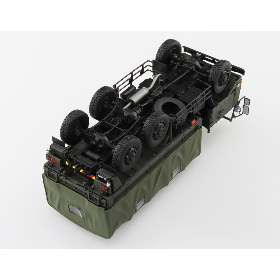 アオシマ 1/35 ミリタリーモデルキット No.01 3 1/2tトラック(SKW-477) プラモデル | 青島文化教材社 | 06