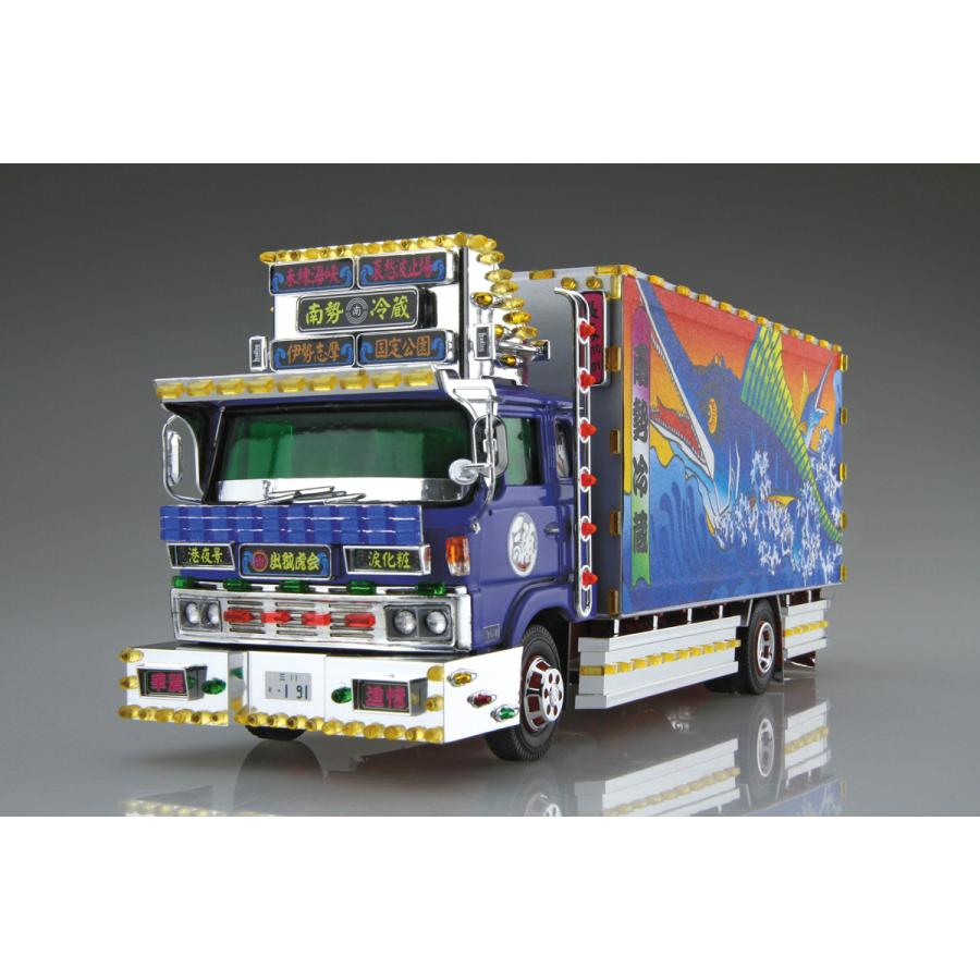 クリアランスバーゲン 期間限定開催 青島文化教材社 1 32 バリューデコトラシリーズ No 53 南勢冷蔵 4t冷凍車 プラモデル 現金特価 Diquinsa Com Mx