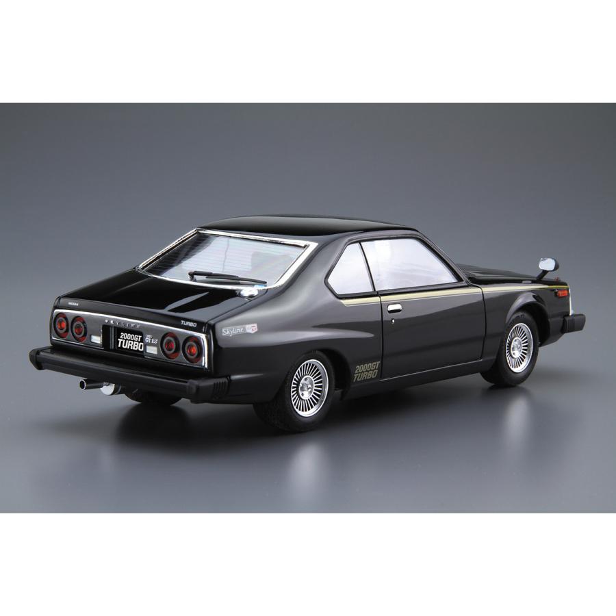 1/24 ニッサン KHGC211 スカイライン HT2000ターボGT-E・S '81 ザ・モデルカー No.56 プラモデル｜aoshima-bk｜03