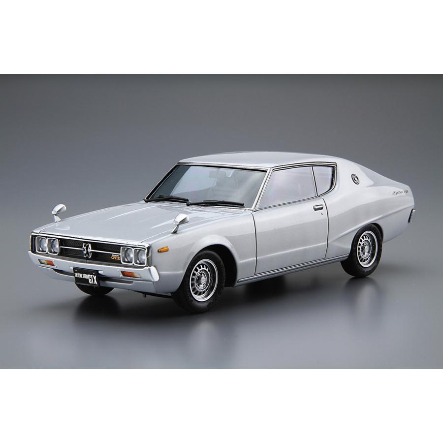 ニッサン GC111 スカイラインHT2000GTX-E・S '76 1/24 ザ・モデルカー No.51 プラモデル｜aoshima-bk｜02