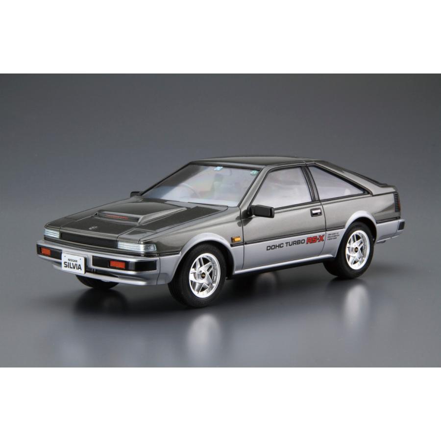 ニッサン S12 シルビア/ガゼール ターボRS-X '84 1/24 ザ・モデルカー No.84 プラモデル｜aoshima-bk｜02