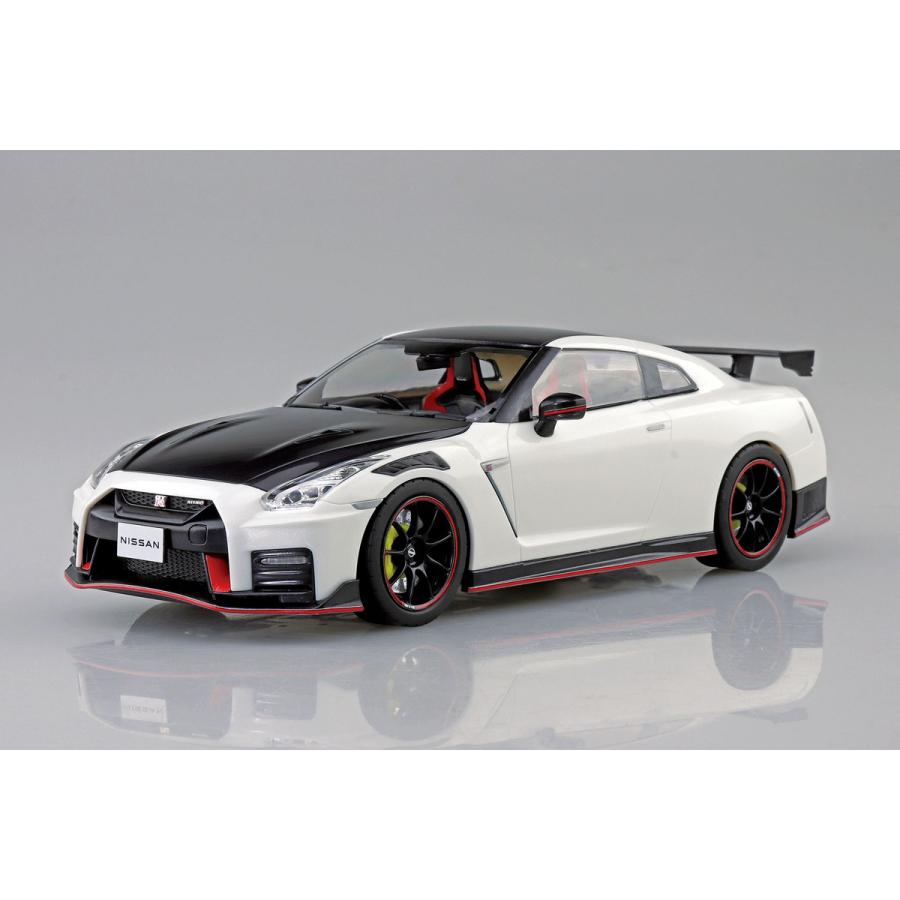 青島文化教材社 アオシマ 楽プラ スナップカー No.02-BW R35 青島文化教材社 アオシマ 楽プラ スナップカー No.02-BW R35