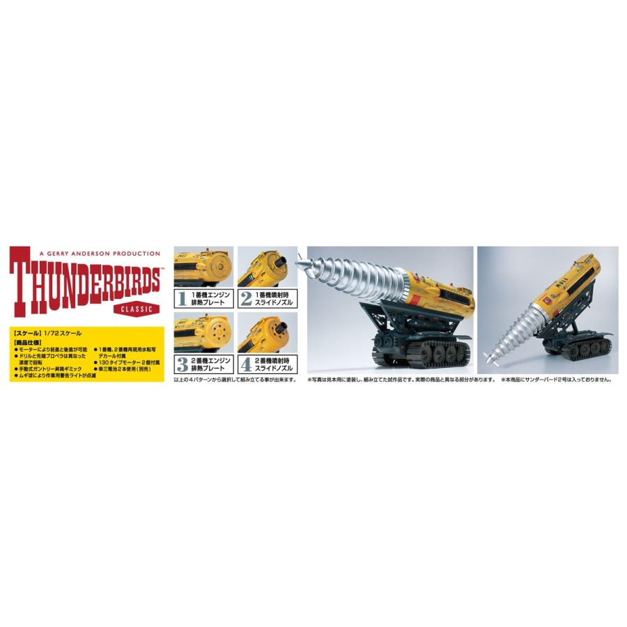 青島文化教材社 アオシマ サンダーバード No.17 1/72 ジェット 青島文化教材社 アオシマ サンダーバード No.17 1/72 ジェット