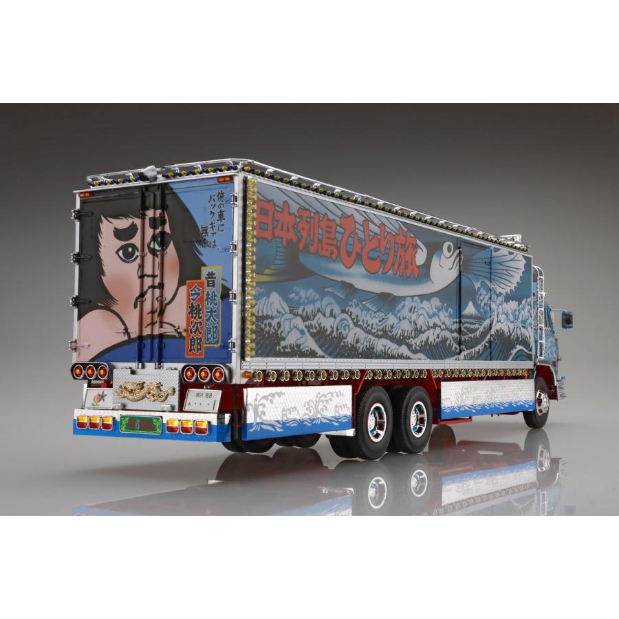 青島文化教材社 アオシマ 1/32 トラック野郎 No.02 一番星 熱風 青島文化教材社 アオシマ 1/32 トラック野郎 No.02 一番星 熱風