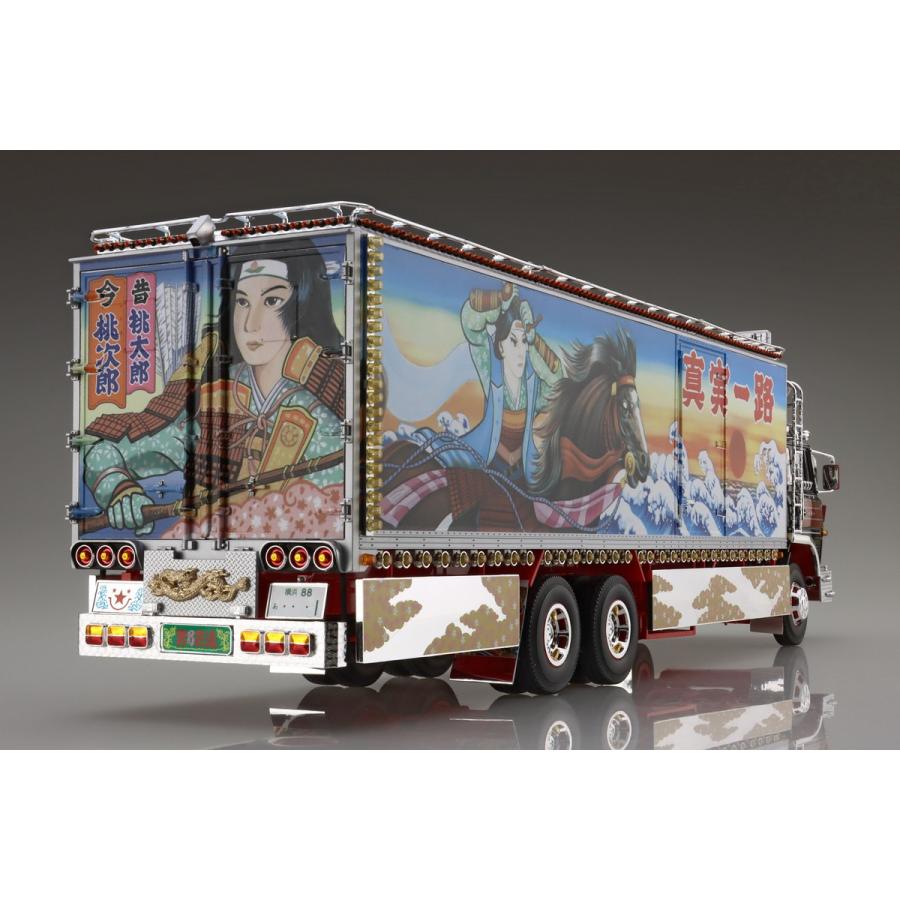 青島文化教材社 アオシマ 1/32 トラック野郎 No.04 一番星 男一 青島文化教材社 アオシマ 1/32 トラック野郎 No.04 一番星 男一