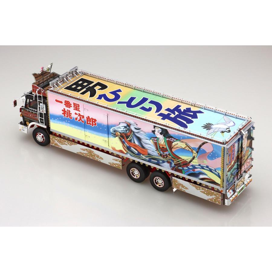 青島文化教材社 アオシマ 1/32 トラック野郎 No.04 一番星 男一 青島文化教材社 アオシマ 1/32 トラック野郎 No.04 一番星 男一