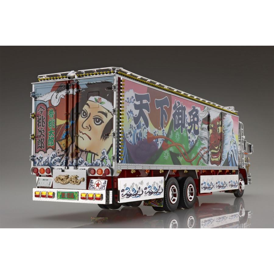 青島文化教材社 アオシマ 1/32 トラック野郎 No.05 一番星 天下 青島文化教材社 アオシマ 1/32 トラック野郎 No.05 一番星 天下