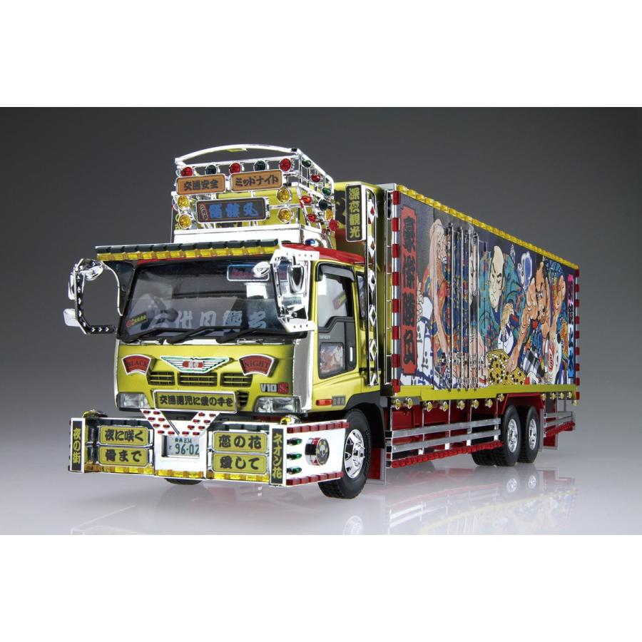 青島文化教材社 アオシマ ザ・デコトラ No.02 1/32 二代目髑髏丸 青島文化教材社 アオシマ ザ・デコトラ No.02 1/32 二代目髑髏丸