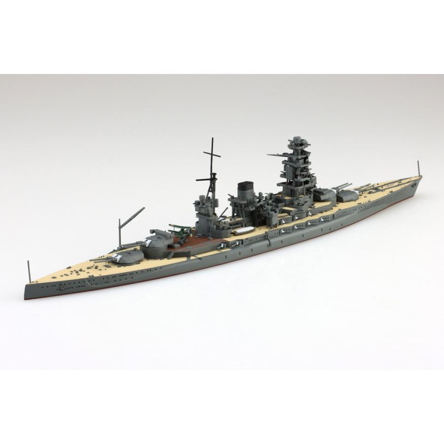 [予約2024年8月発送予定]日本海軍 戦艦 陸奥 1/700 ウォーターライン No.116 プラモデル｜aoshima-bk｜03