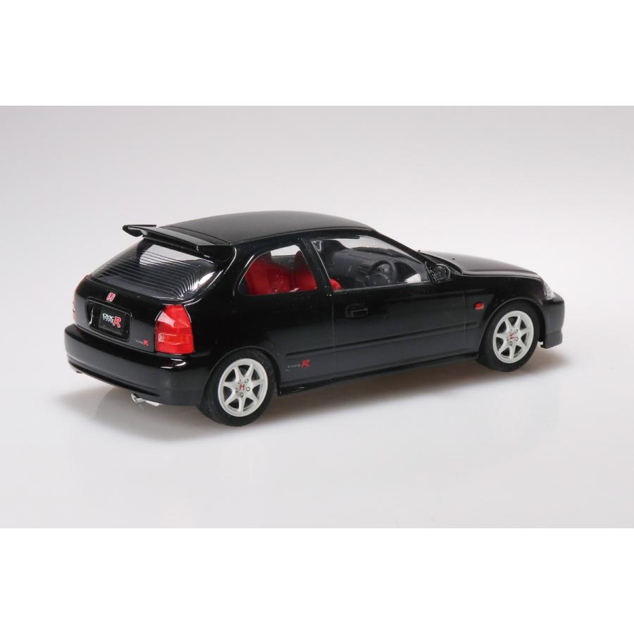 アオシマ 楽プラ スナップカー No.09-SB EK9 シビック タイプR 1997 スターライトブラックパール プラモデル[予約2026年10月発送予定] | 青島文化教材社 | 02