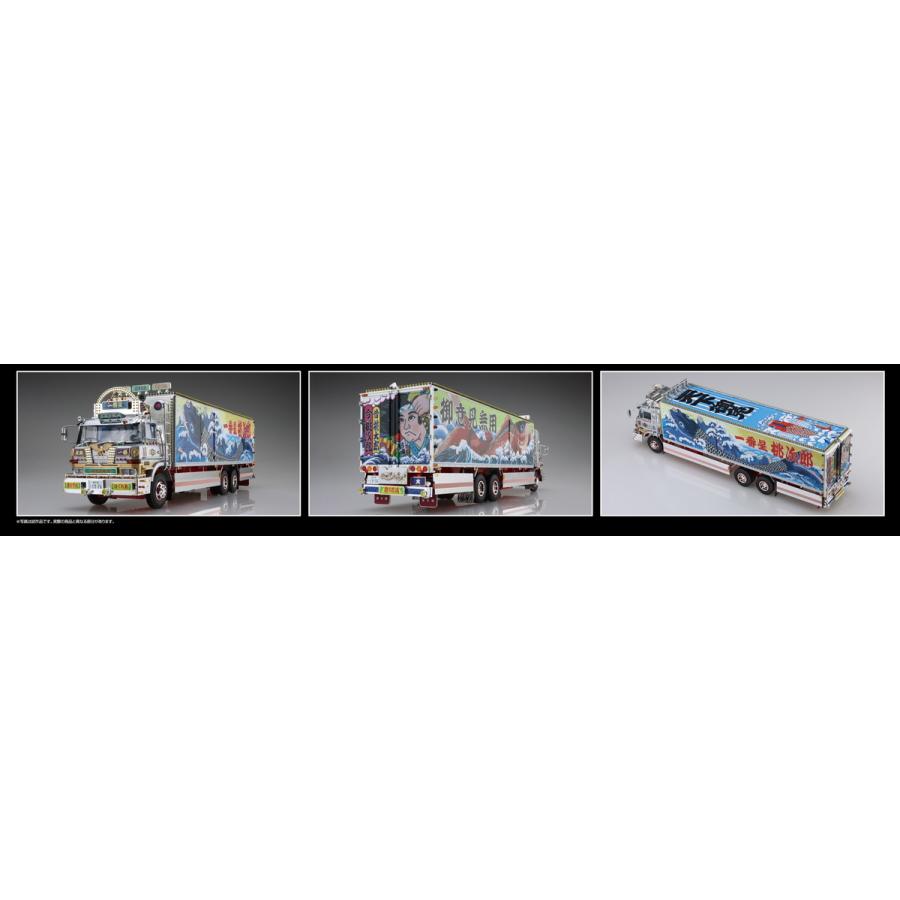 青島文化教材社 アオシマ 1/32 トラック野郎 No.08 一番星 望郷 青島文化教材社 アオシマ 1/32 トラック野郎 No.08 一番星 望郷