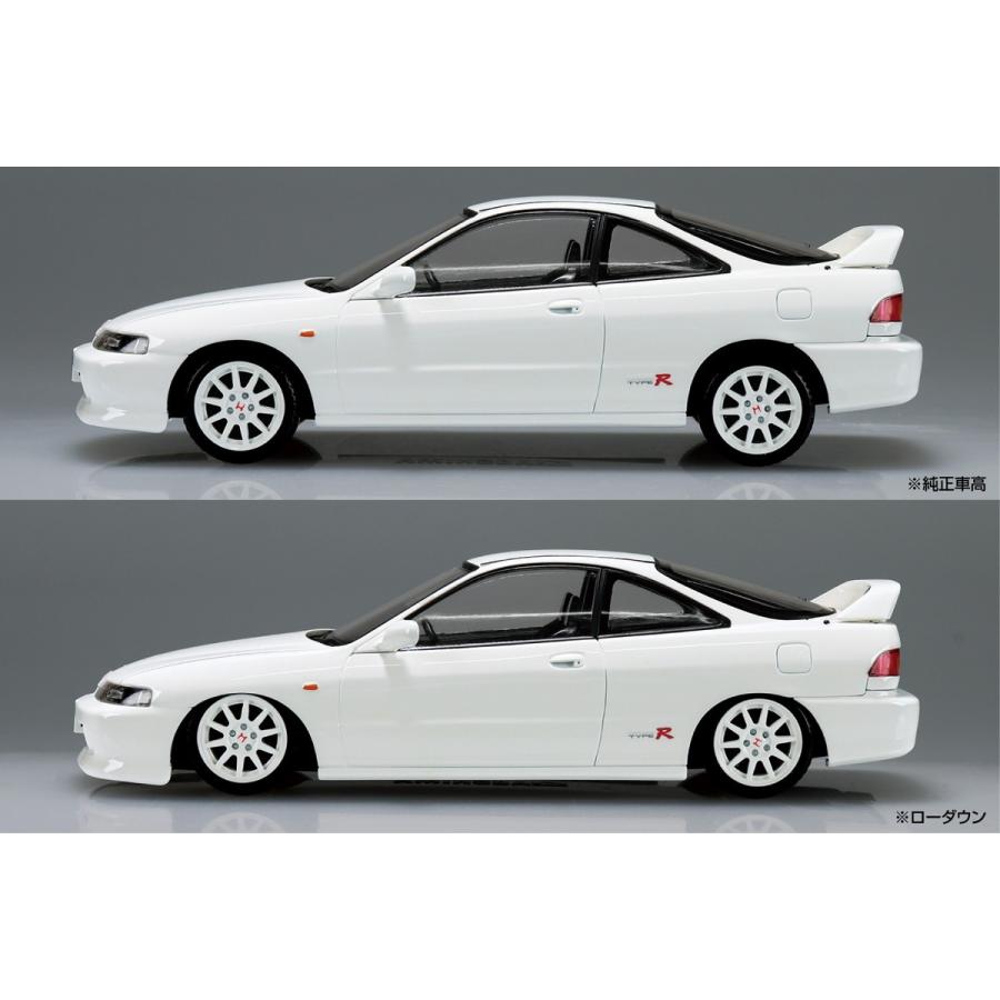 ECO ROCK チャンピオンシップホワイト 青島文化教材社 アオシマ 楽プラ スナップキット No.22-CW ホンダ DC2