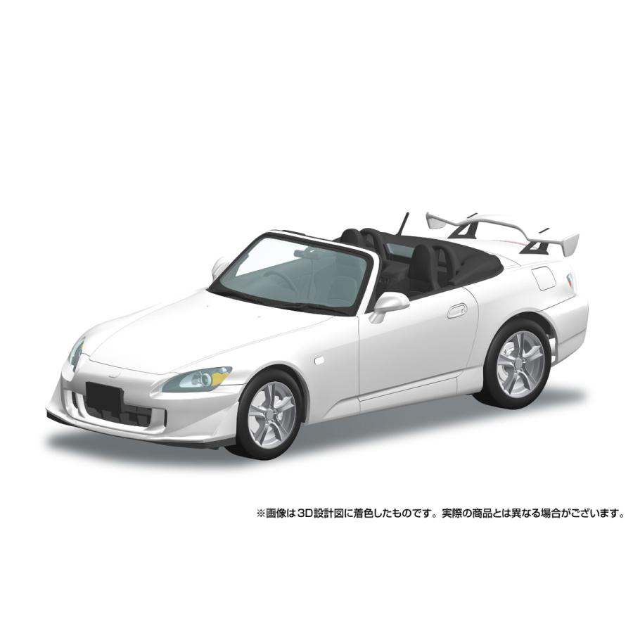 青島文化教材社 アオシマ 楽プラ スナップカー No.10-GW AP2 S2000