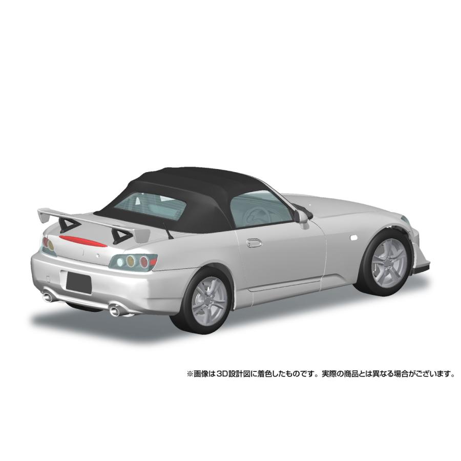 アオシマ 楽プラ スナップカー No.10-GW AP2 S2000 TYPE S 2007 グランプリホワイト プラモデル[予約2026年12月発送予定] | 青島文化教材社 | 04