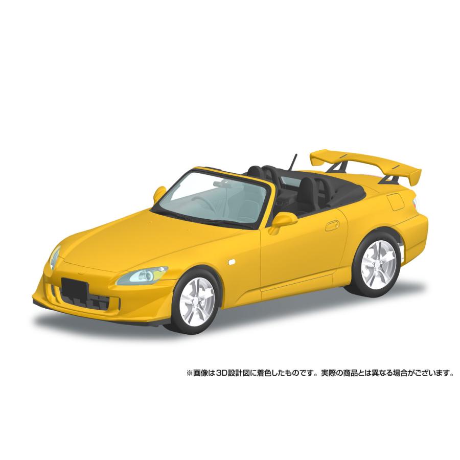 青島文化教材社 アオシマ 楽プラ スナップカー No.10-YP AP2 S2000