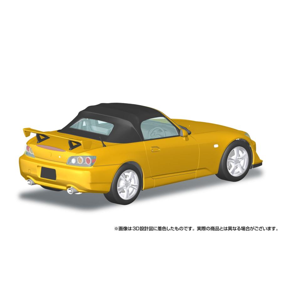 青島文化教材社 アオシマ 楽プラ スナップカー No.10-YP AP2 S2000