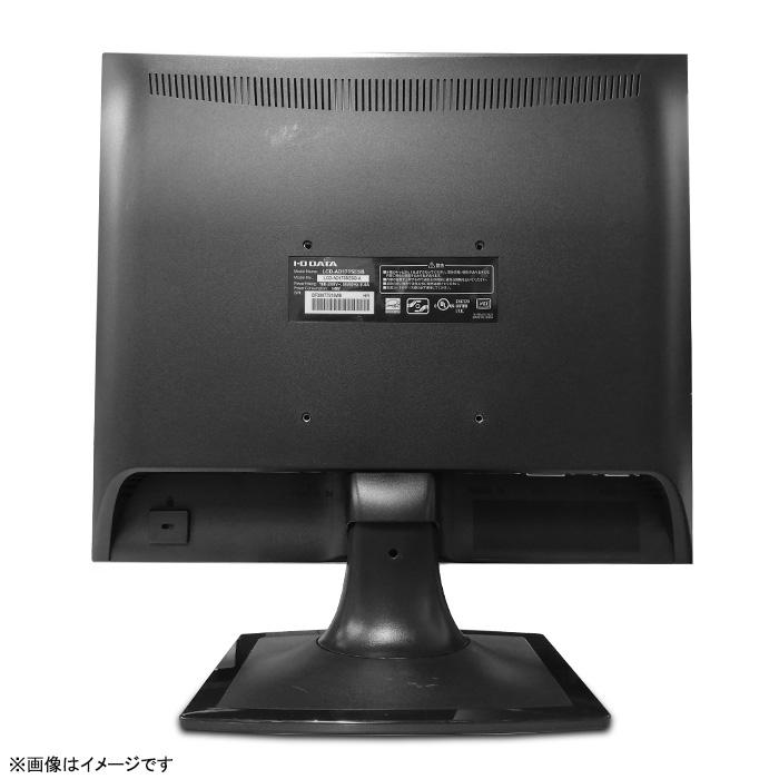 中古 IODATA 17インチ スクエア 液晶モニター LCD-AD173SESB ブラック 非光沢 ノングレア TN フリッカーレス スピーカ VGA DVI 17型 PCモニタ 液晶ディスプレイ｜aoshiro｜02