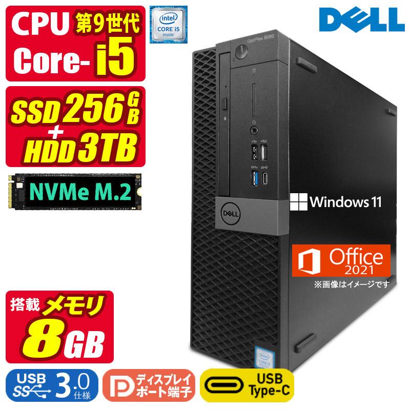 ☆送料込☆DELL OptiPlex 5070 デスクトップPC OptiPlex windows11搭載中古デスクトップ/DELL Optiplex 5070 SFF