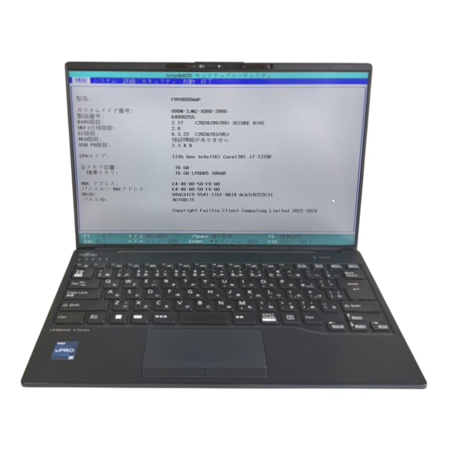 LIFEBOOK U ジャンク ノートパソコン 富士通 U9413/NX(FMVU660AAP) 第