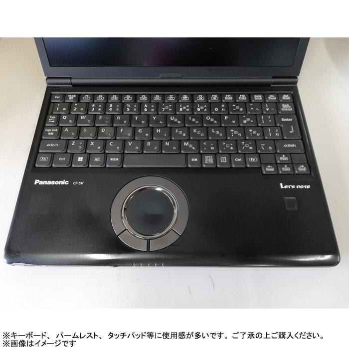 訳あり 中古ノートパソコン Windows11 MicrosoftOffice2024 Panasonic CF-SV2 第11世代 Core i7 メモリ32GB NVMe SSD256GB 12.1型 HDMI Type-C カメラ Bluetooth | Let's note SV | 01