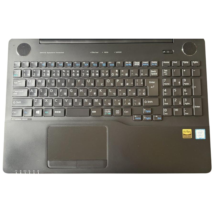 【ジャンク品】富士通 AH53/B2, i7, メモリ8G, SSD 500G LIFEBOOK AH ジャンク ノートパソコン 富士通 AH53/B2 第7世代 Core i7