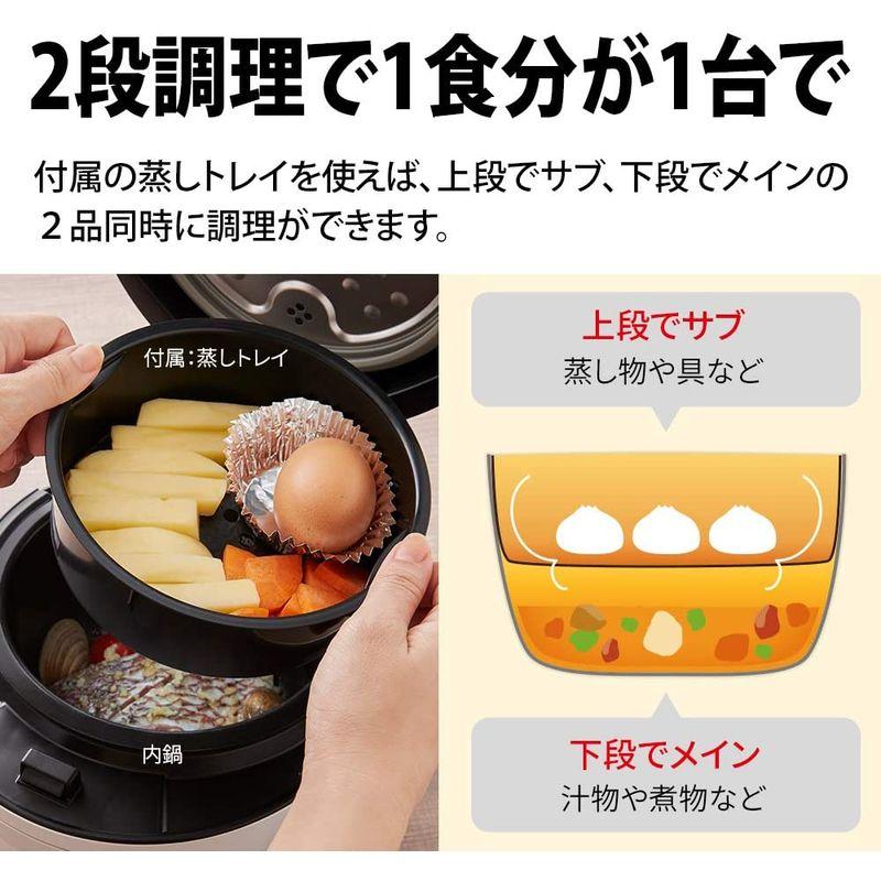 品質が完璧 シャープ ヘルシオ ホットクック 電気調理鍋 無水鍋 1.0L 1~2人用 スマホ連携 2段調理 ホワイト KN-HW10E-W シャープ ヘルシオ ホットクック 電気調理鍋 無水鍋 1.0L 1~2人用 スマホ連携 2段調理 ブラック KN-HW10E-B