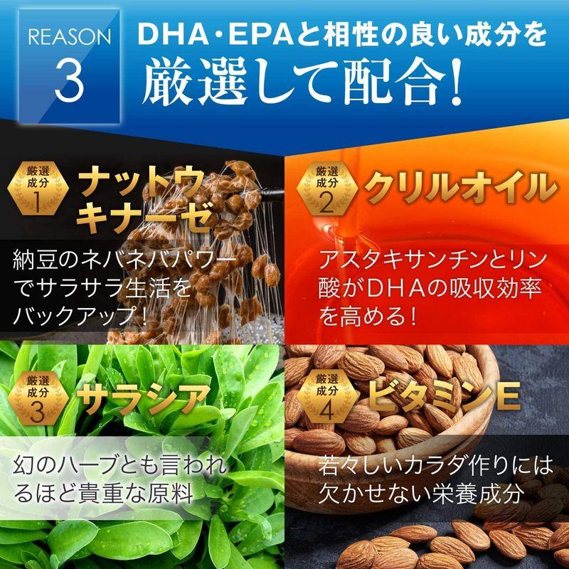 さよなら中性生活プレミアム DHA EPA DPA サプリメント ナットウキナーゼ サラシア 国産