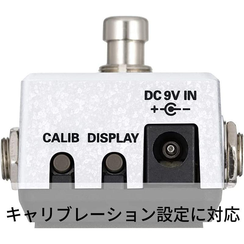 春色3カラー✧ KORG ギター/ベース用 ペダルチューナー Pitchblack