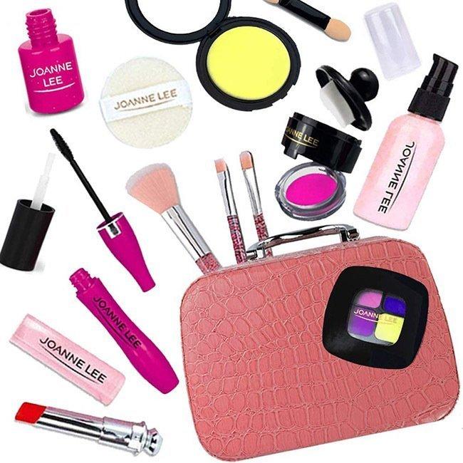 メイクアップセット お化粧セット 子供用 女の子 21点豪華セット 収納