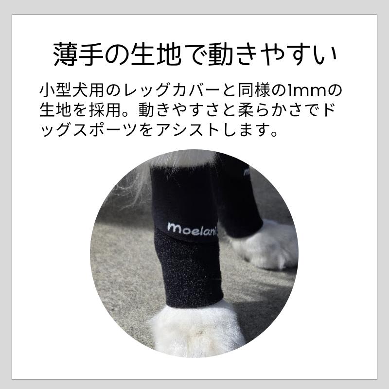 moelani Newパーフェクトドッグ レッグカバー アスリートモデル 中