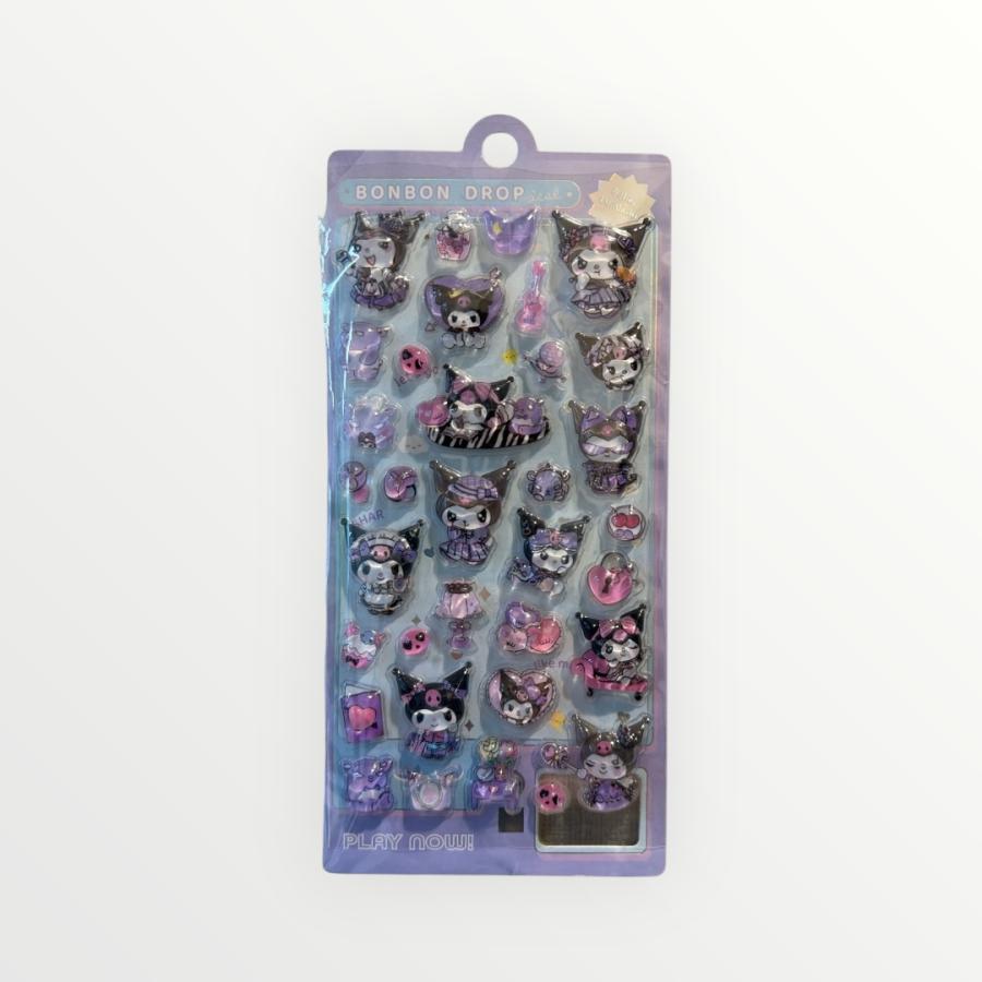 クロミ サンリオキャラクター シール クロミ 水入りシール ウォーター