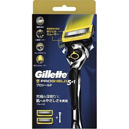 ジレット プロシールド ホルダー 替刃 2個 カミソリ 髭剃り 純正 2799